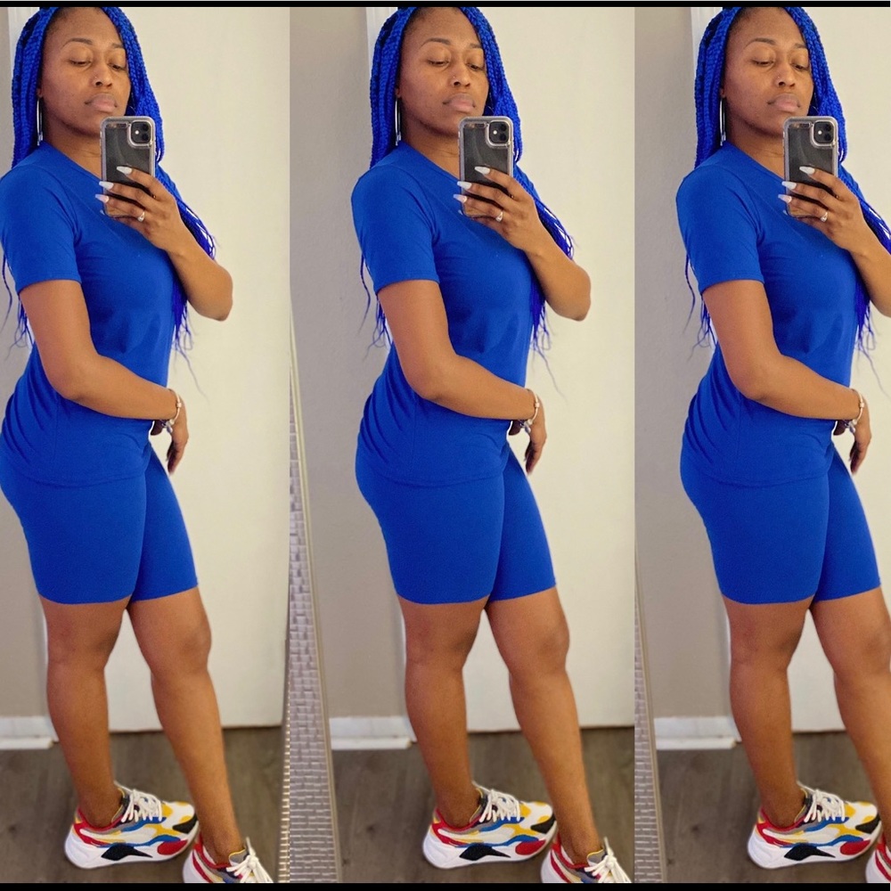 Royal Blue Chill Set (Size 3X AVAIL!)